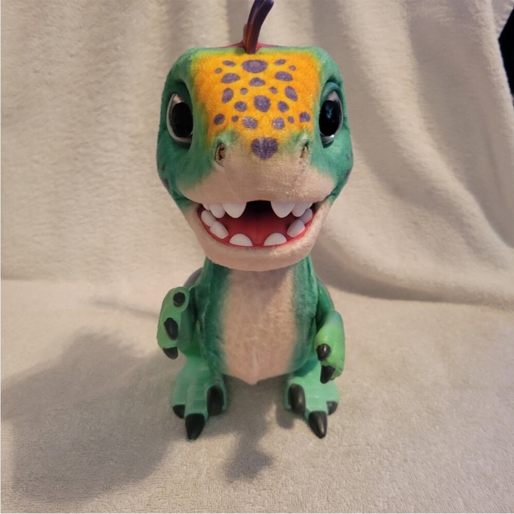 Hasbro Interactive Munchin Rex Dinosaur with Colorful Accents